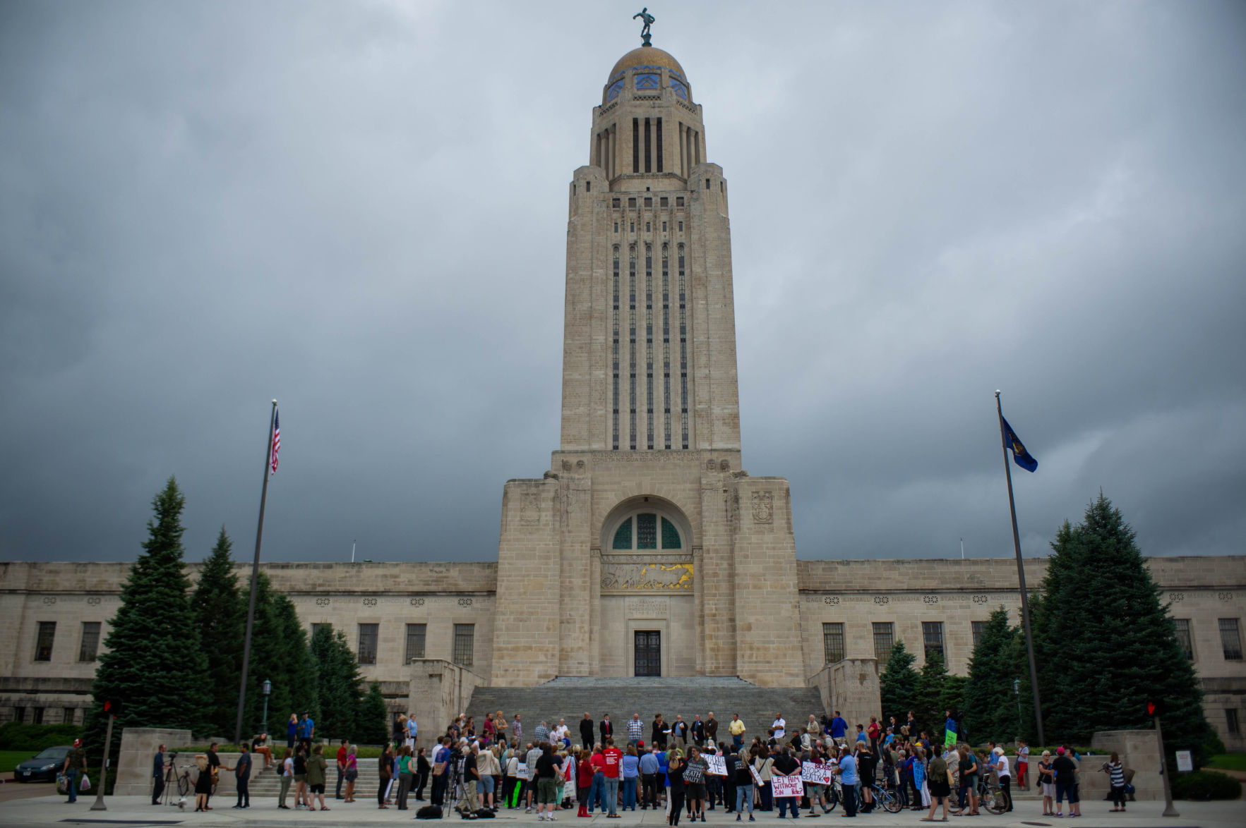 Nebraskans for Alternatives to the Death Penalty rally, 08.14.2018
